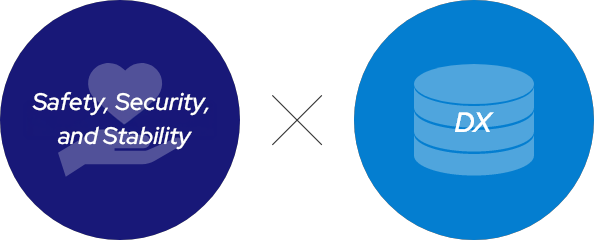 Safety, Security, and Stability × DX